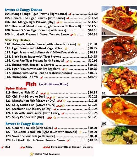 Hakka No. 1 - Toronto, ON menu_pic
