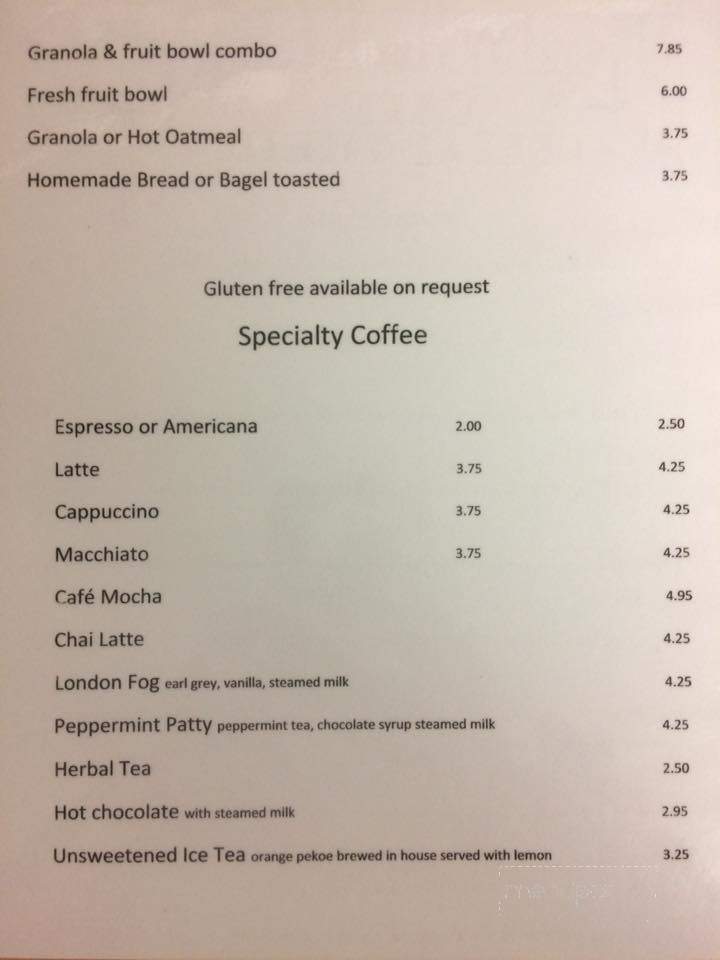 High Wheeler Cafe - Baddeck, NS menu_pic