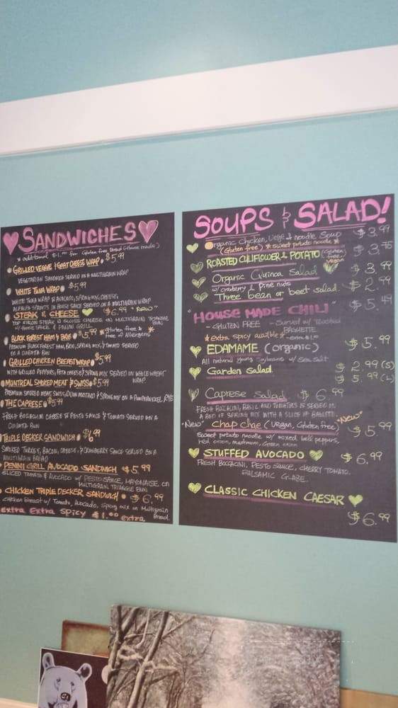 It's Jenny Espresso Boutique and Catering - Toronto, ON menu_pic