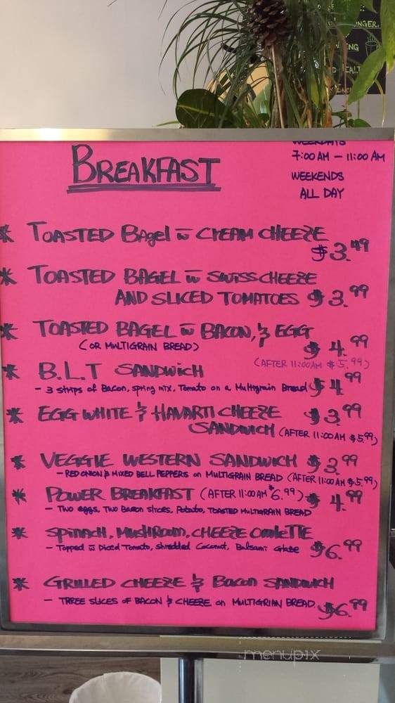 It's Jenny Espresso Boutique and Catering - Toronto, ON menu_pic