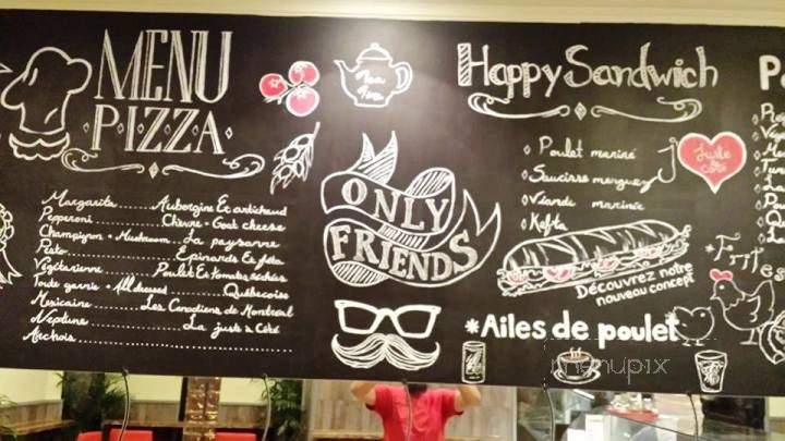 Juste a Cote - Montreal, QC menu_pic