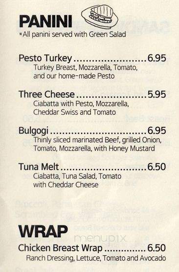 K Cafe - Highland Park, NJ menu_pic