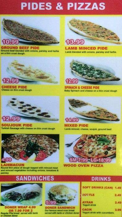 Kebab 49 - Toronto, ON menu_pic