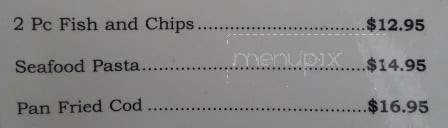 Kelly's Pub - St John's, NL menu_pic