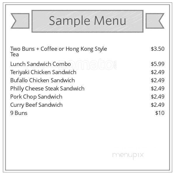 Kin Kin Bakery & Bubble Tea - Toronto, ON menu_pic