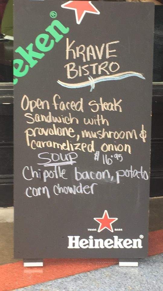 Krave Bistro - Arnprior, ON menu_pic