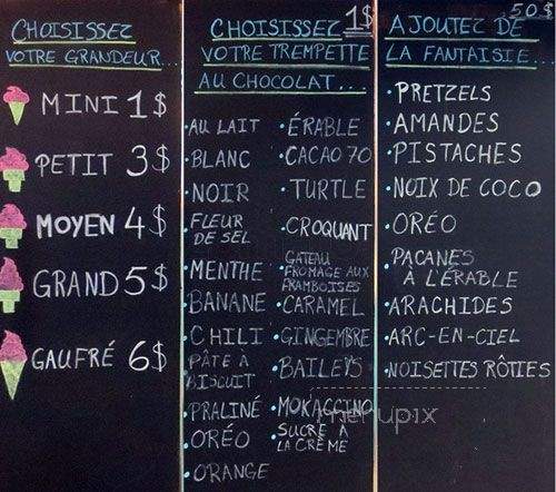 La Diperie - Verdun, QC menu_pic