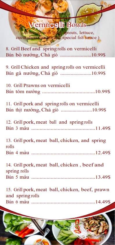 Leduc's Pho - Leduc, AB menu_pic
