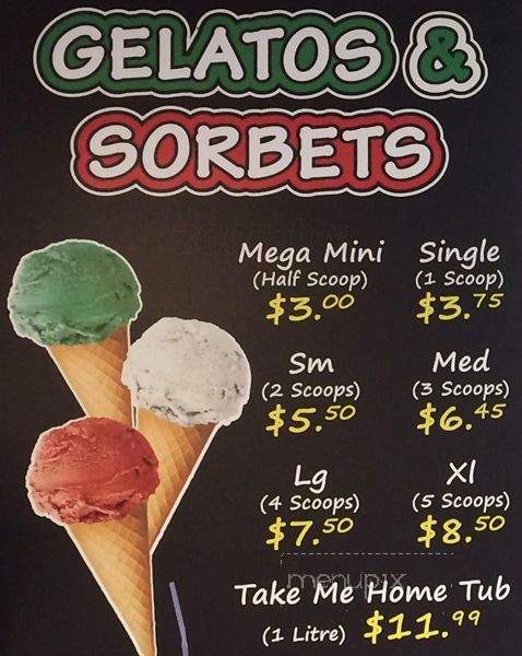 Lickadee Split - Toronto, ON menu_pic