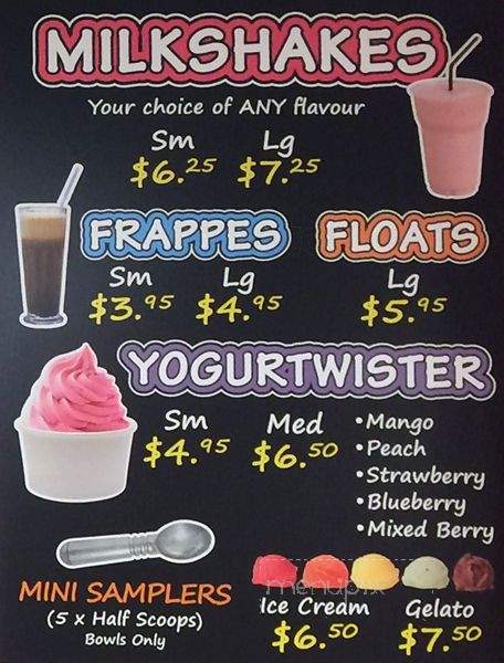 Lickadee Split - Toronto, ON menu_pic