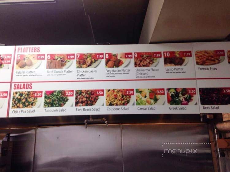 MacFalafel - Vancouver, BC menu_pic