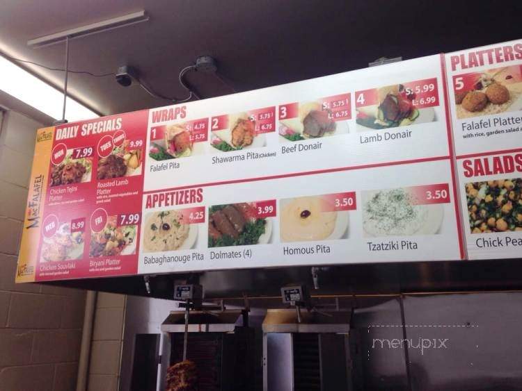 MacFalafel - Vancouver, BC menu_pic