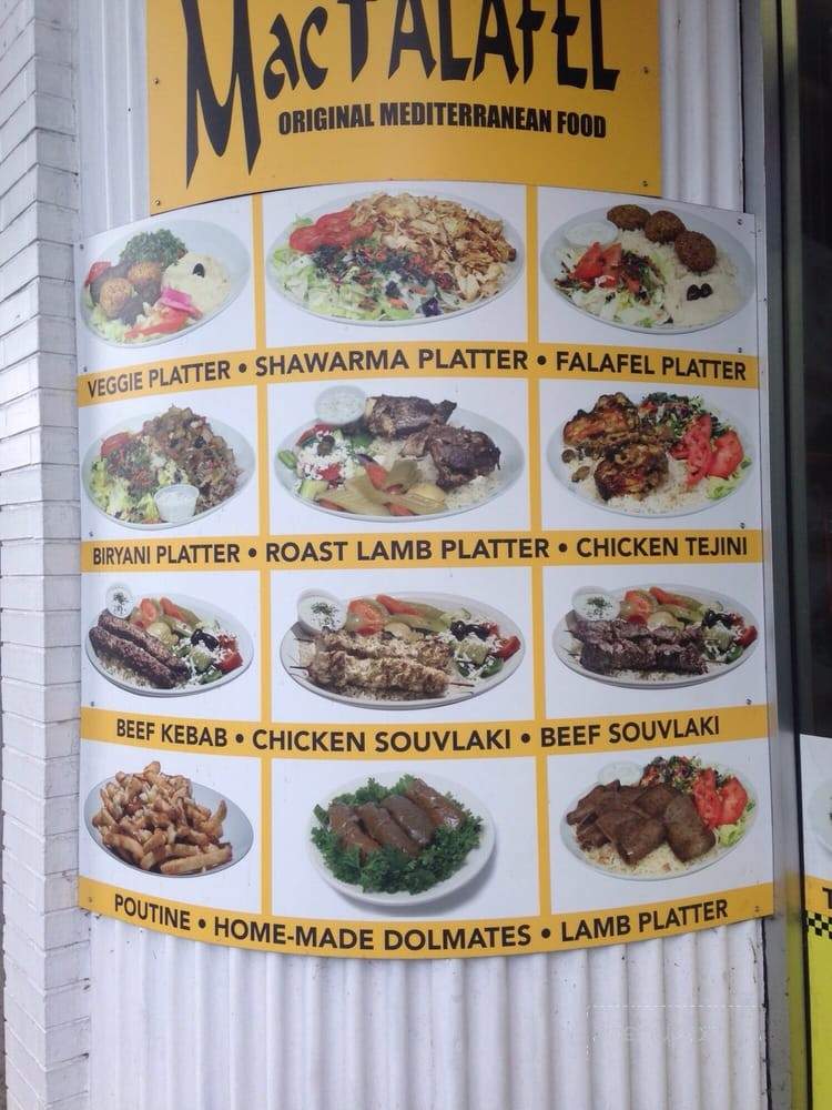 MacFalafel - Vancouver, BC menu_pic