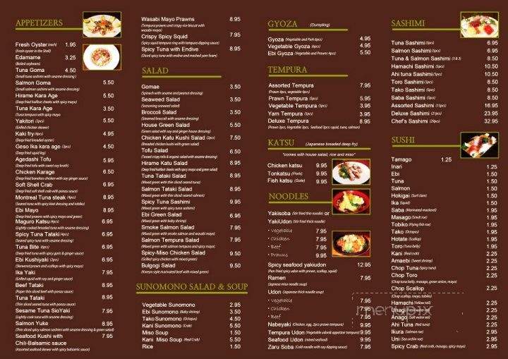 MaguroGuy - Surrey, BC menu_pic