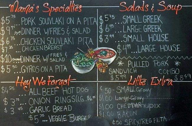 Mama's Boys Burgers - Toronto, ON menu_pic