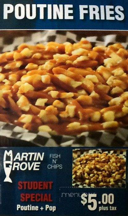 Martingrove Fish & Chips - Etobicoke, ON menu_pic