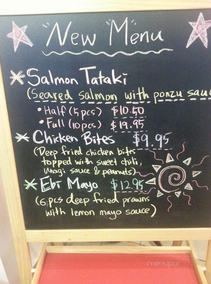 Mr. Sushi - Prince George, BC menu_pic