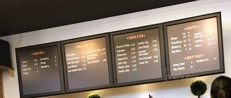 My Frosty - Vancouver, BC menu_pic