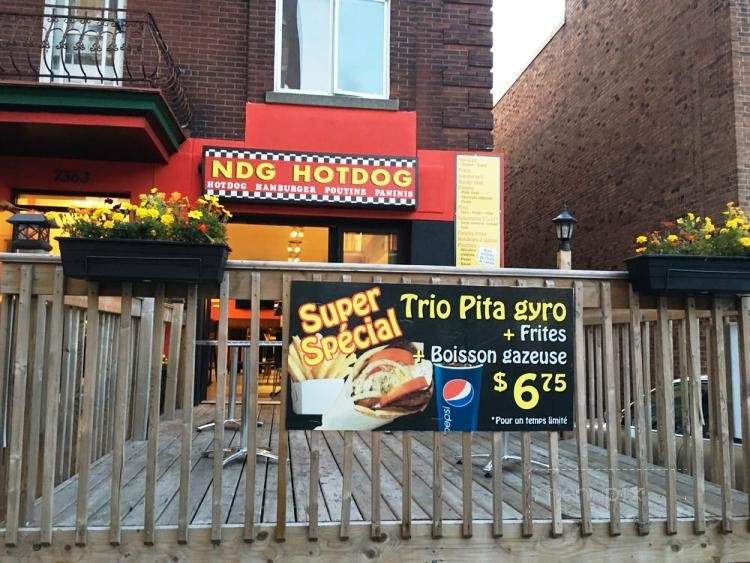 NDG Hotdog - Montreal, QC menu_pic
