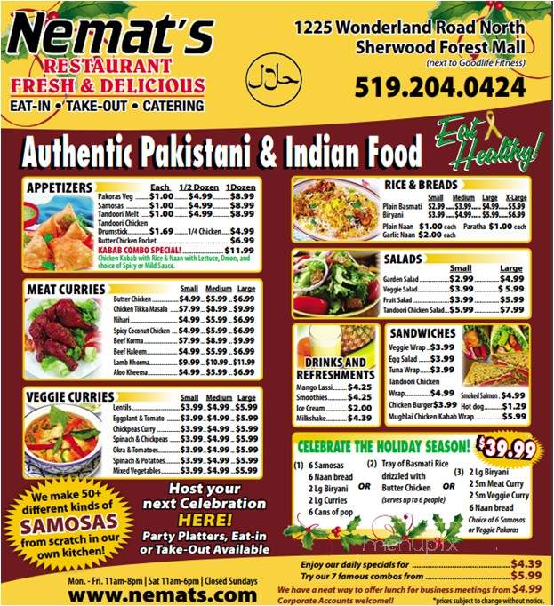 /8051894/Nemats-Restaurant-London-ON - London, ON