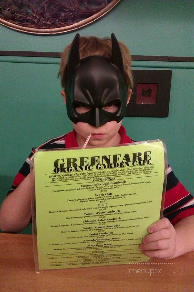 Organic Garden Cafe - Thunder Bay, ON menu_pic