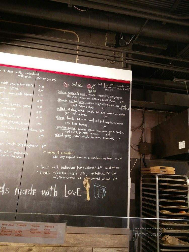 Paris Croissant Bakery Cafe - Toronto, ON menu_pic
