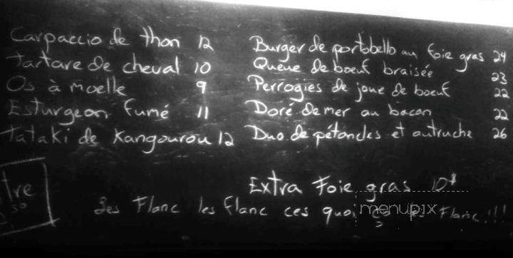 Patente Et Machin - Quebec City, QC menu_pic