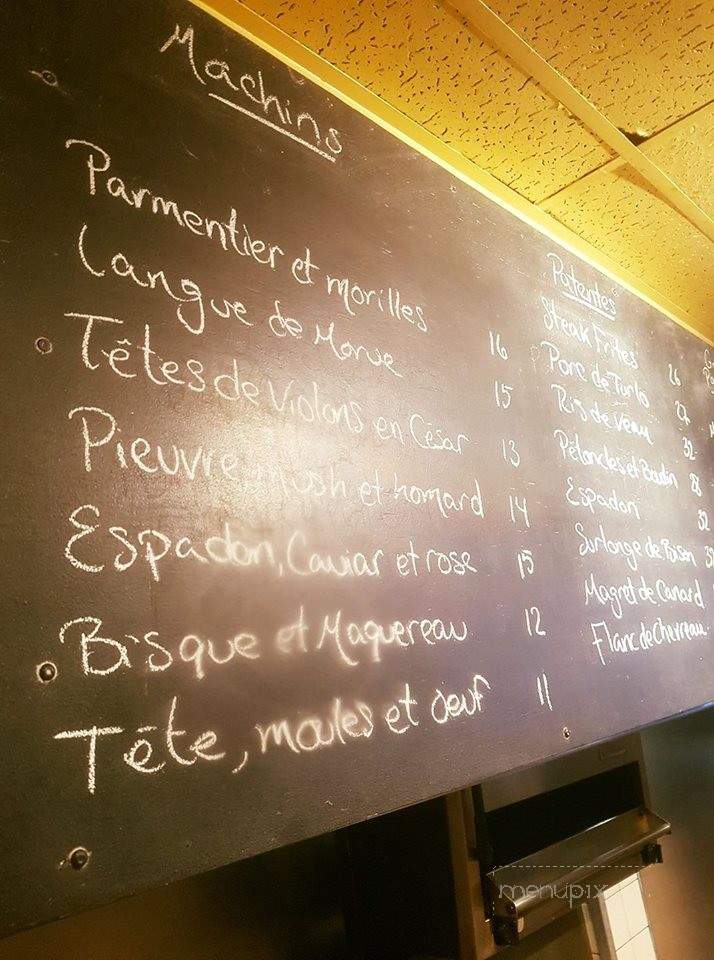 Patente Et Machin - Quebec City, QC menu_pic