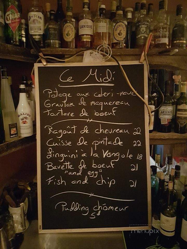 Patente Et Machin - Quebec City, QC menu_pic