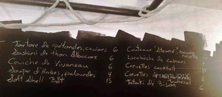 Patente Et Machin - Quebec City, QC menu_pic