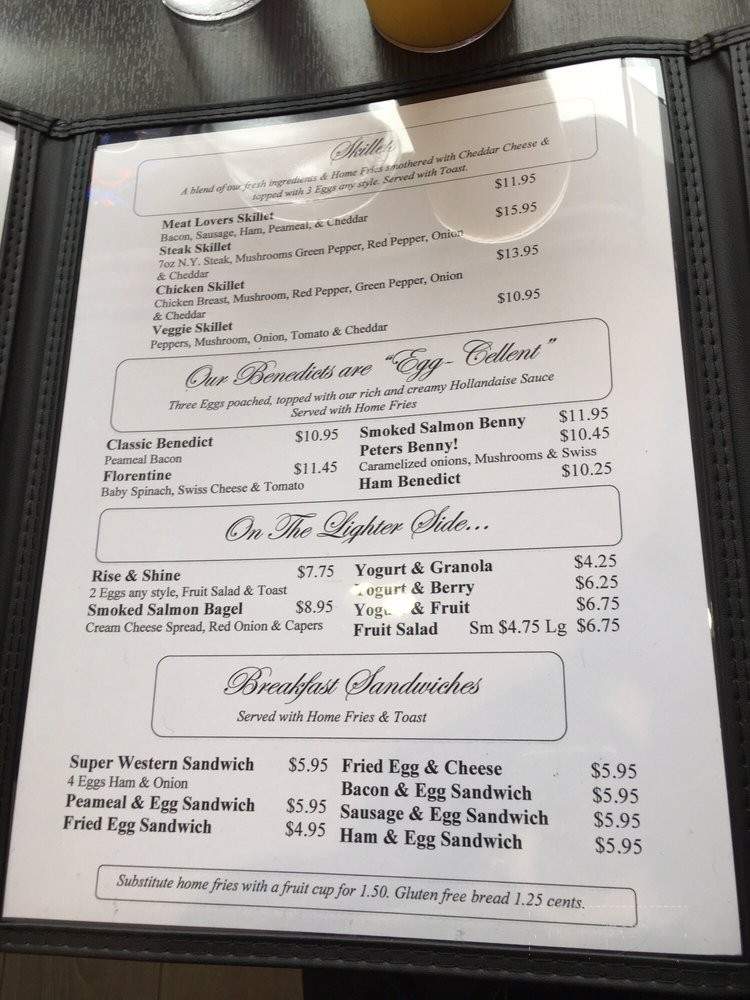 Peters In Port Credit - Mississauga, ON menu_pic