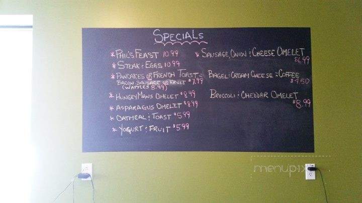 Phil's Family Restaurant - Newmarket, ON menu_pic