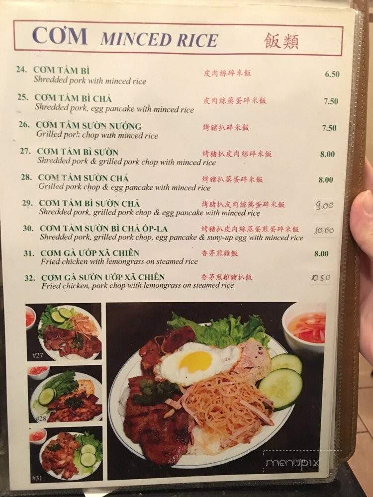 Pho Linh - Vaughan, ON menu_pic