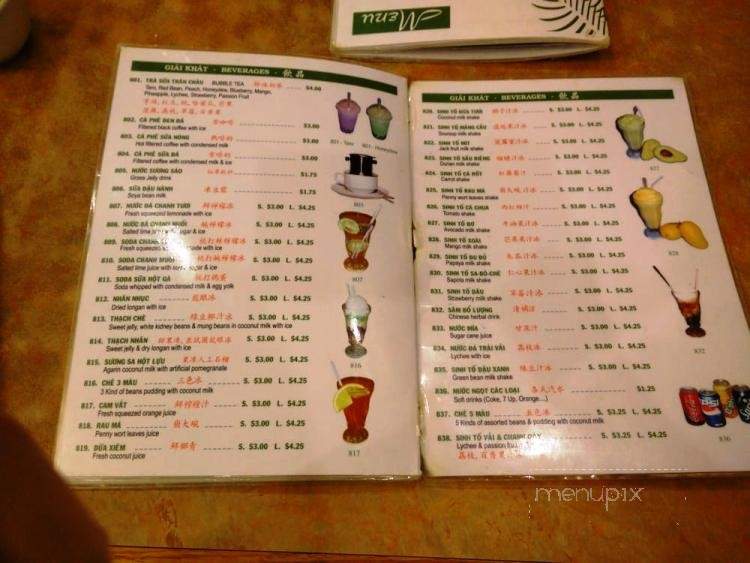 Pho Mi Viet Hoa - North York, ON menu_pic