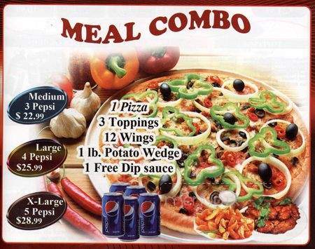 Pizza Bella - North York, ON menu_pic