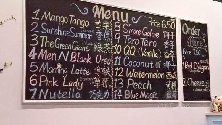 Menu Of Qq Thai Ice Cream In Toronto On M1v
