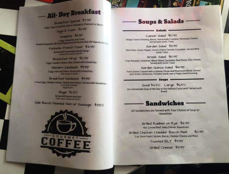 Rachel's Bakery and Cafe - Lion's Head, ON menu_pic
