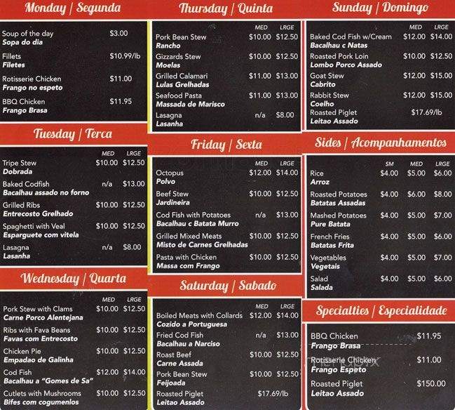 Rui's BBQ - Toronto, ON menu_pic