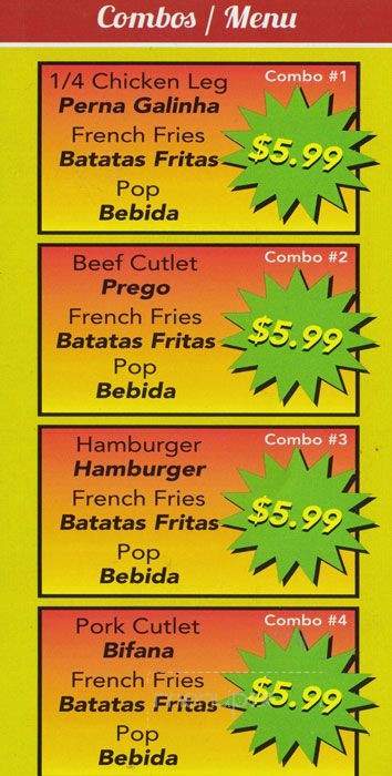 Rui's BBQ - Toronto, ON menu_pic