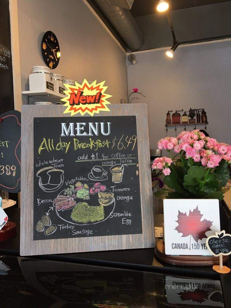 Sakura Cafe - Vancouver, BC menu_pic