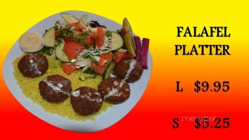 Shawarma Frenzy - East York, ON menu_pic
