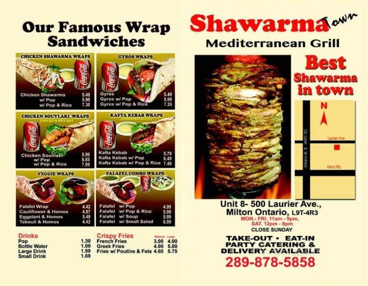 /8092804/Shawarma-Town-Milton-ON - Milton, ON