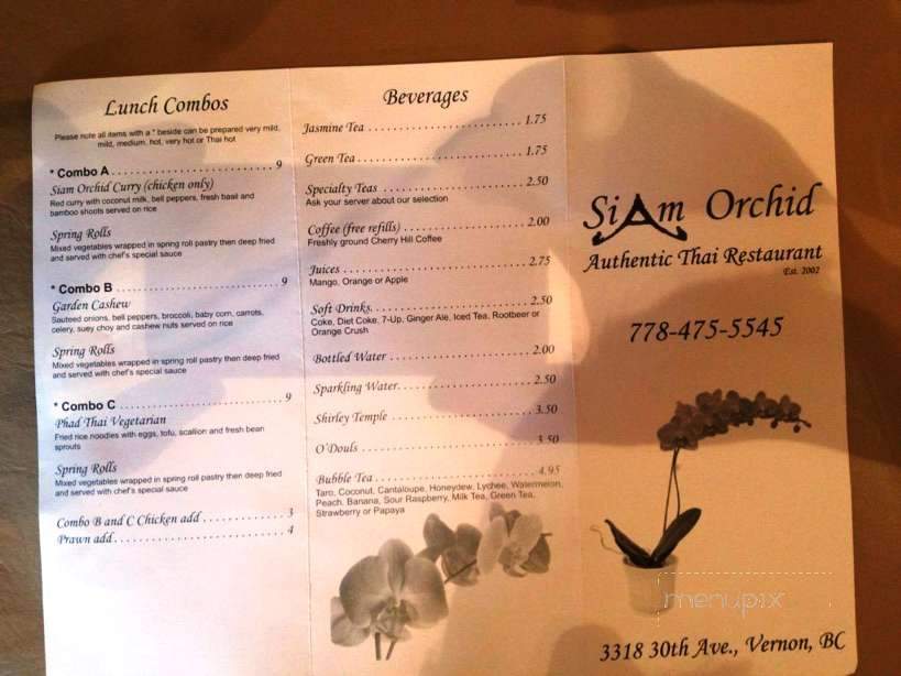 /8088690/Siam-Orchid-Thai-Restaurant-Vernon-BC - Vernon, BC