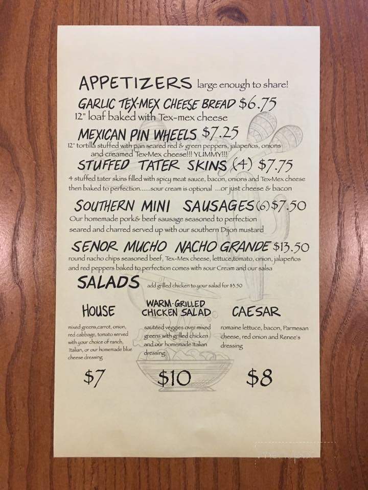 Sneakers Beach Bar & Grill - Fort Erie, ON menu_pic