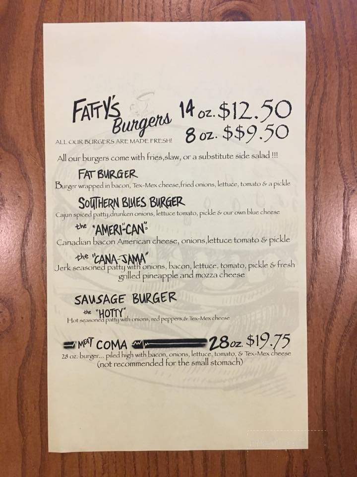 Sneakers Beach Bar & Grill - Fort Erie, ON menu_pic