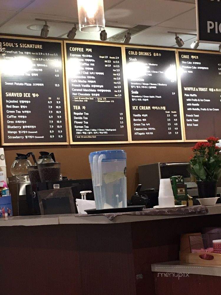 Soul Cafe - Toronto, ON menu_pic