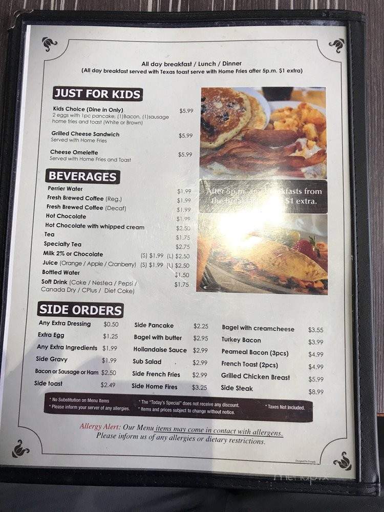 Sunny Up All Day Breakfast - Scarborough, ON menu_pic