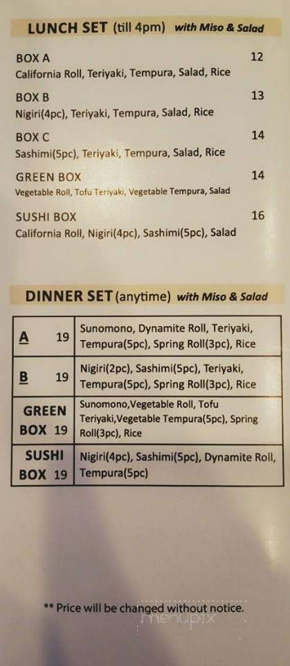 Sushi MK - Mission, BC menu_pic