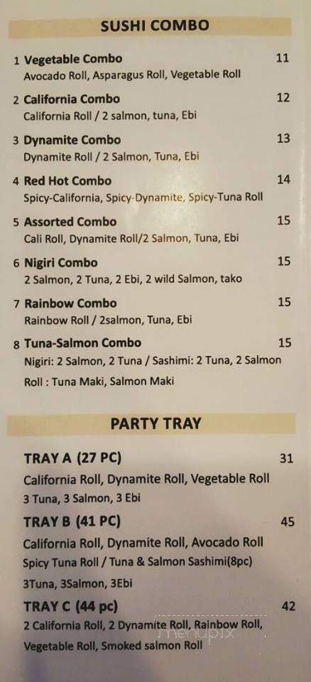 Sushi MK - Mission, BC menu_pic