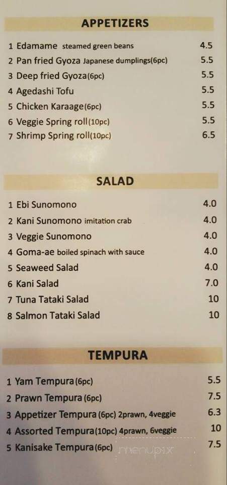 Sushi MK - Mission, BC menu_pic